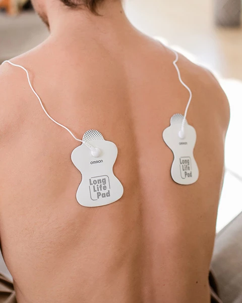 Omron PocketTens behandling av nacke och rygg